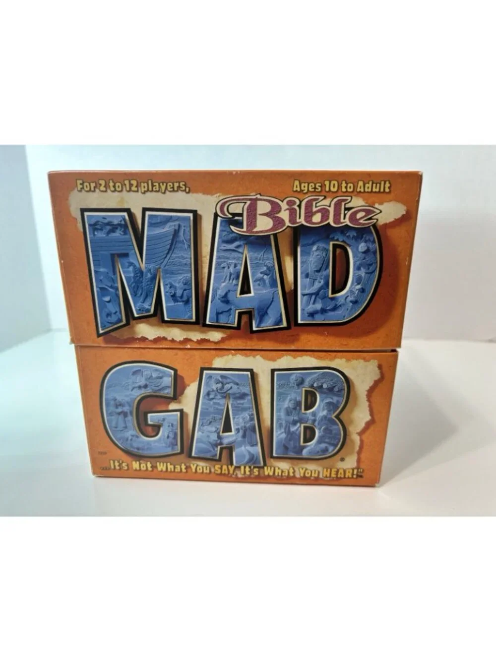 Vintage 1999 Bible Addition Mad Gab Patch Products Word Game COMPLETE